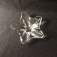 Vintage Baccarat Star Shape Crystal Trinket/Candy Dish: Mid-Century Modern