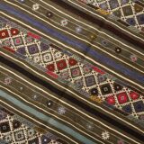 Turkish Colorful Persian Kilim Rug, Wool Area Rug, 141x240