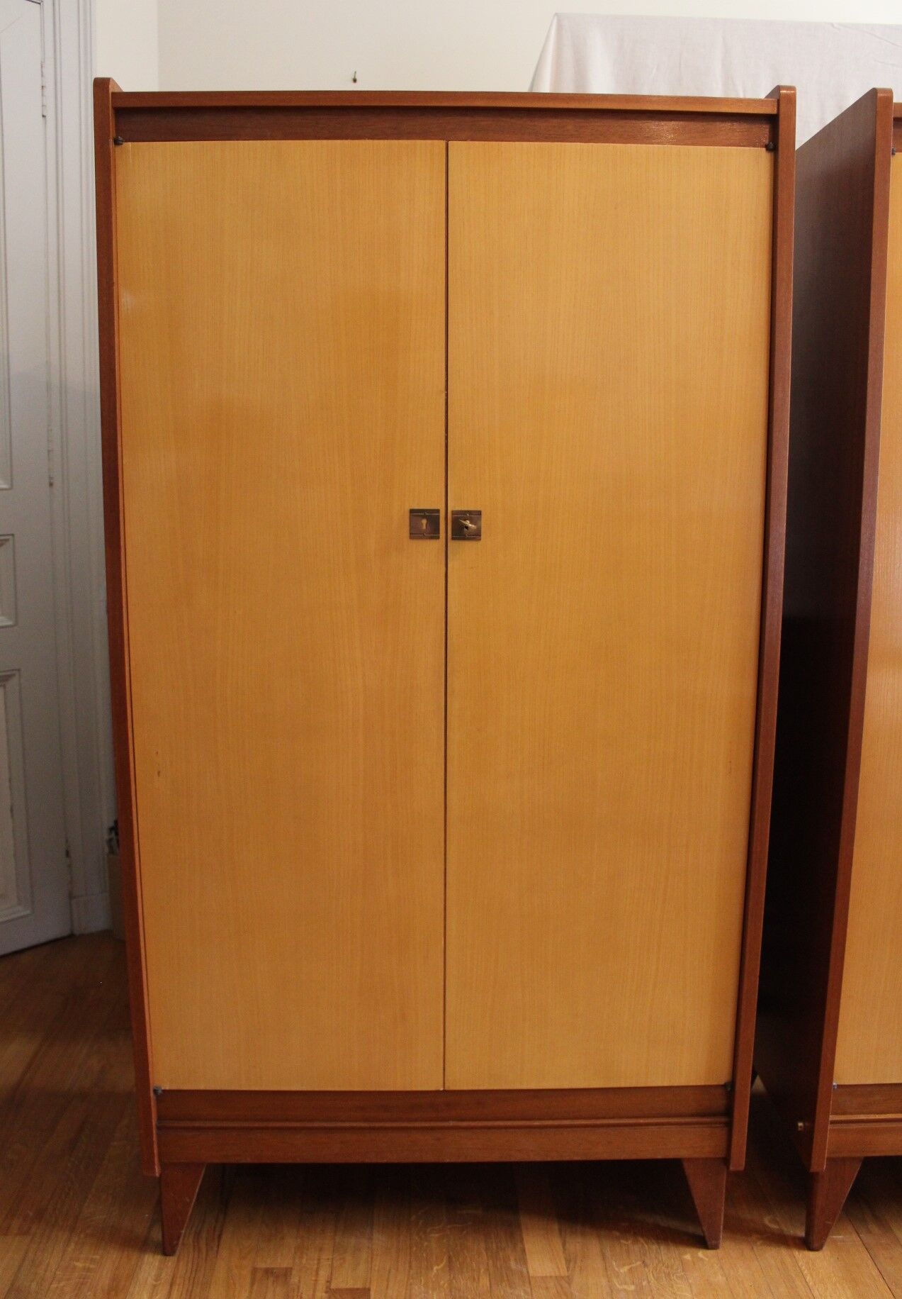 Pair of Polymeubles cabinets David series B, 1958