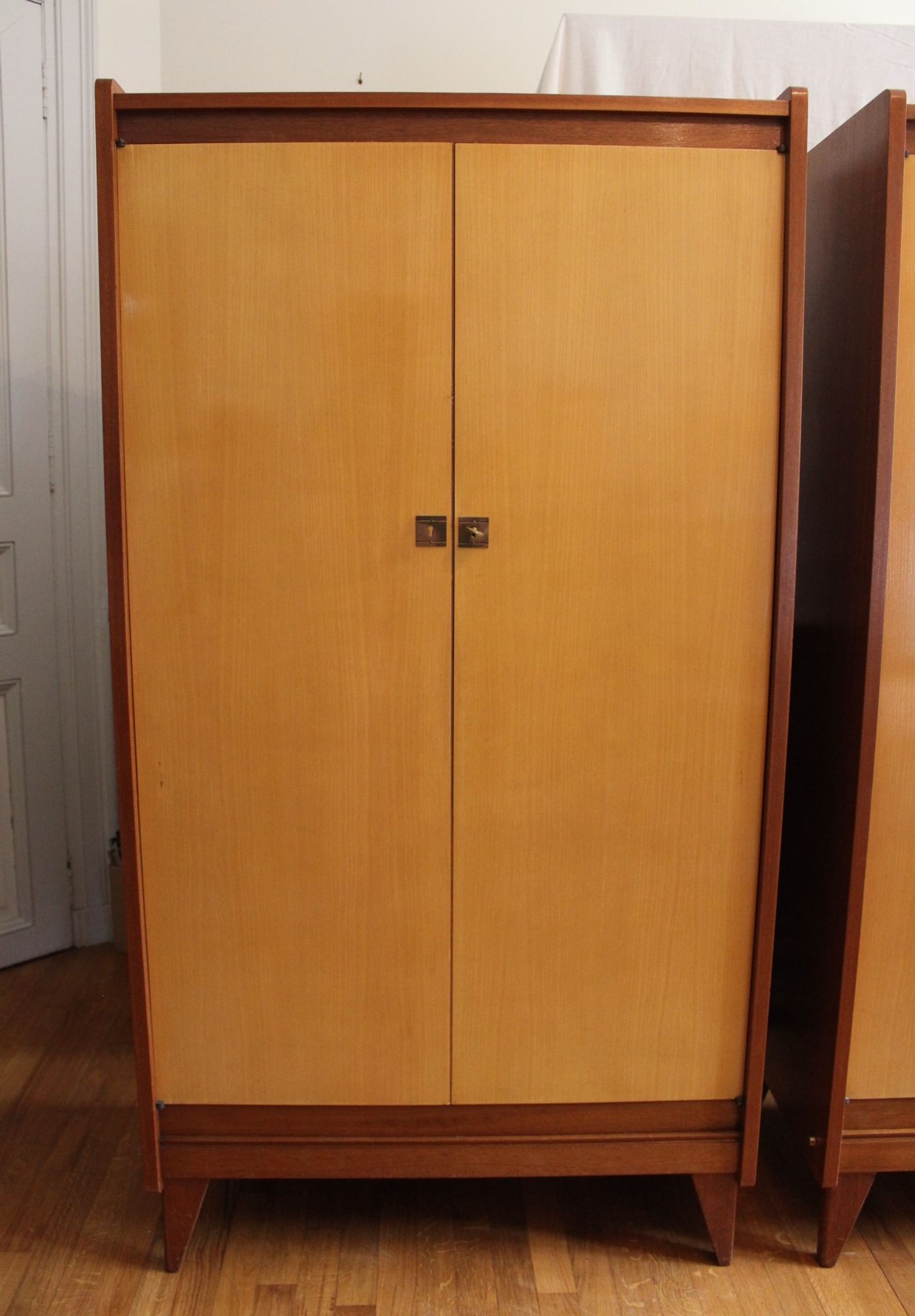 Pair of Polymeubles cabinets David series B, 1958