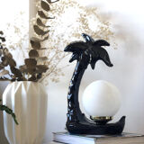 Vintage palm lamp