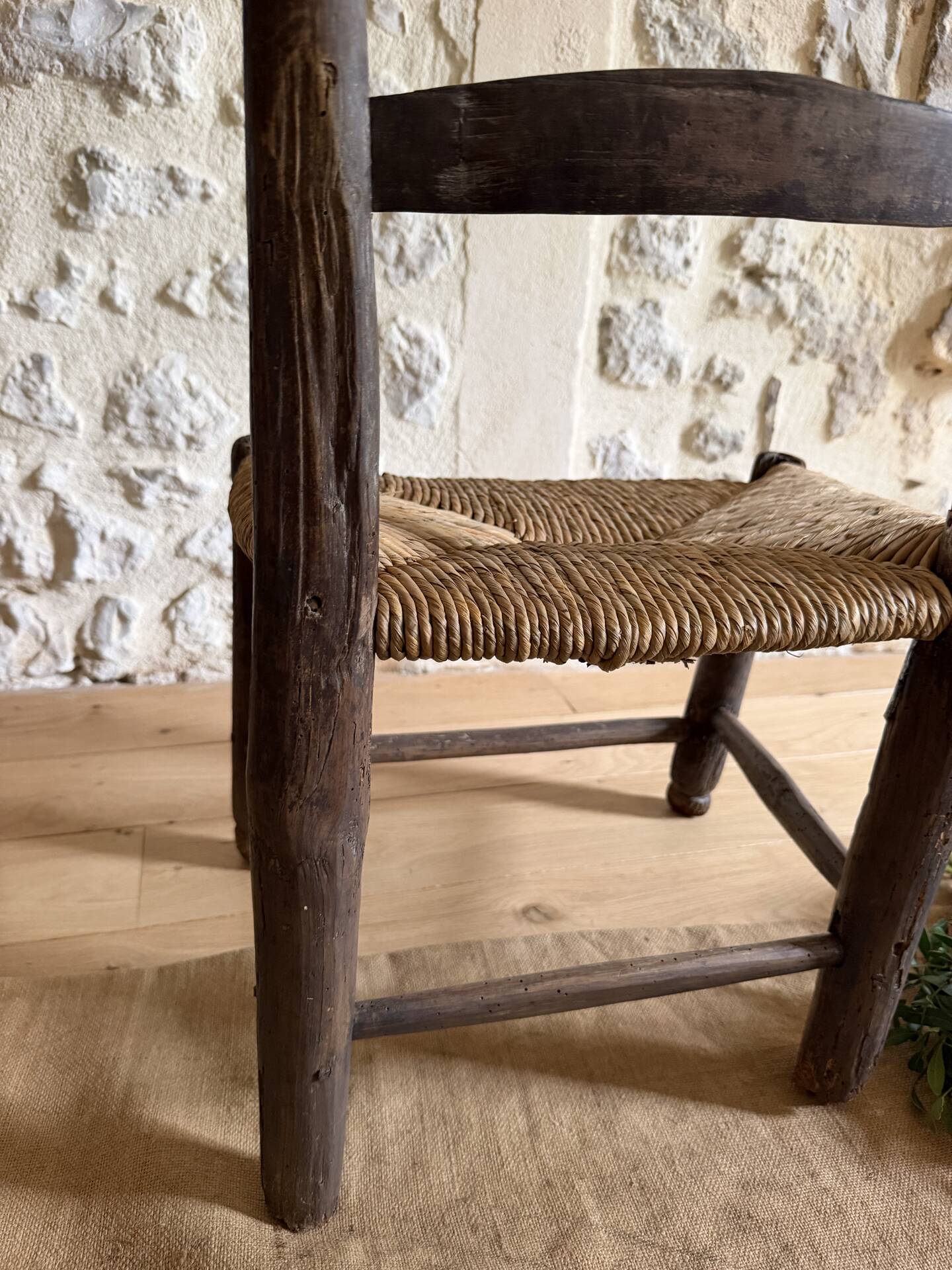Brutalist popular art chair