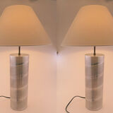 Tube lamps in aluminum 1970