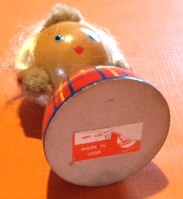 1960s-1970s traditional Salvo doll