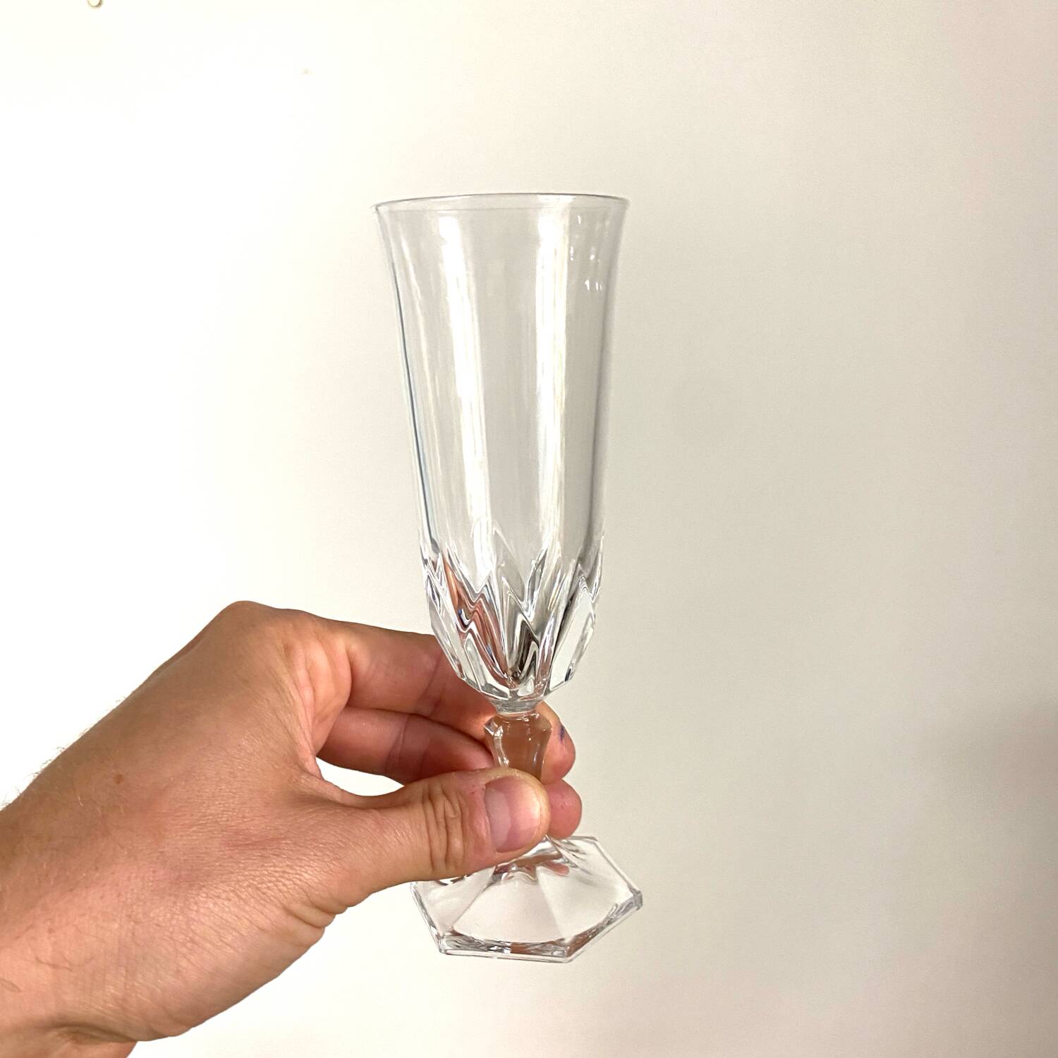 Glasses - vintage - Luminarc - Cristal d'Arques - "Chaumont" model - Very good condition