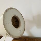 Large turned wooden lamp base