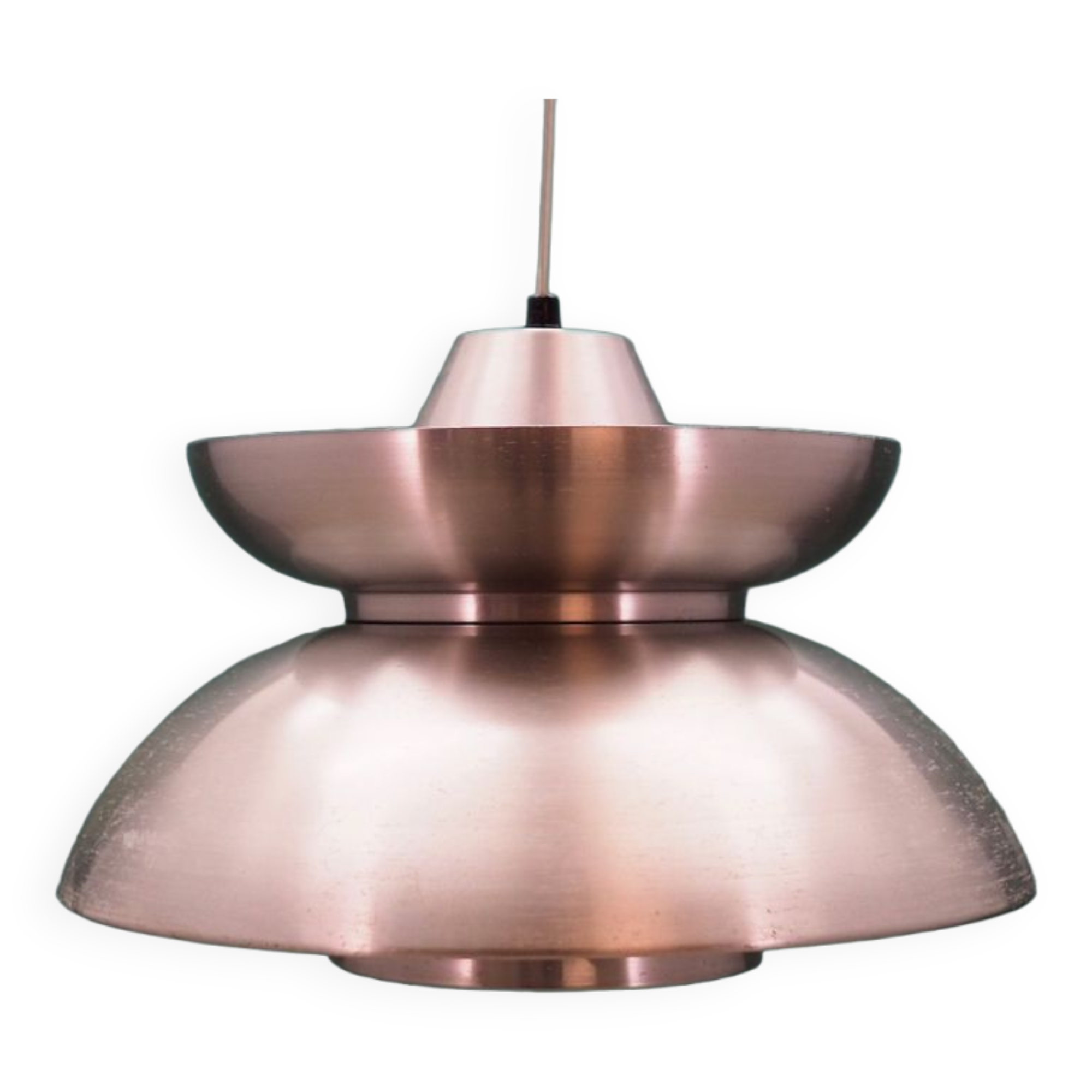 Silver chandelier, Danish design, 1970s