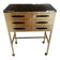 Small console/cabinet serving table from a dental/medical practice from the 1950s.