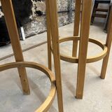 Pair of Alvar Aalto bar stools, 1960s