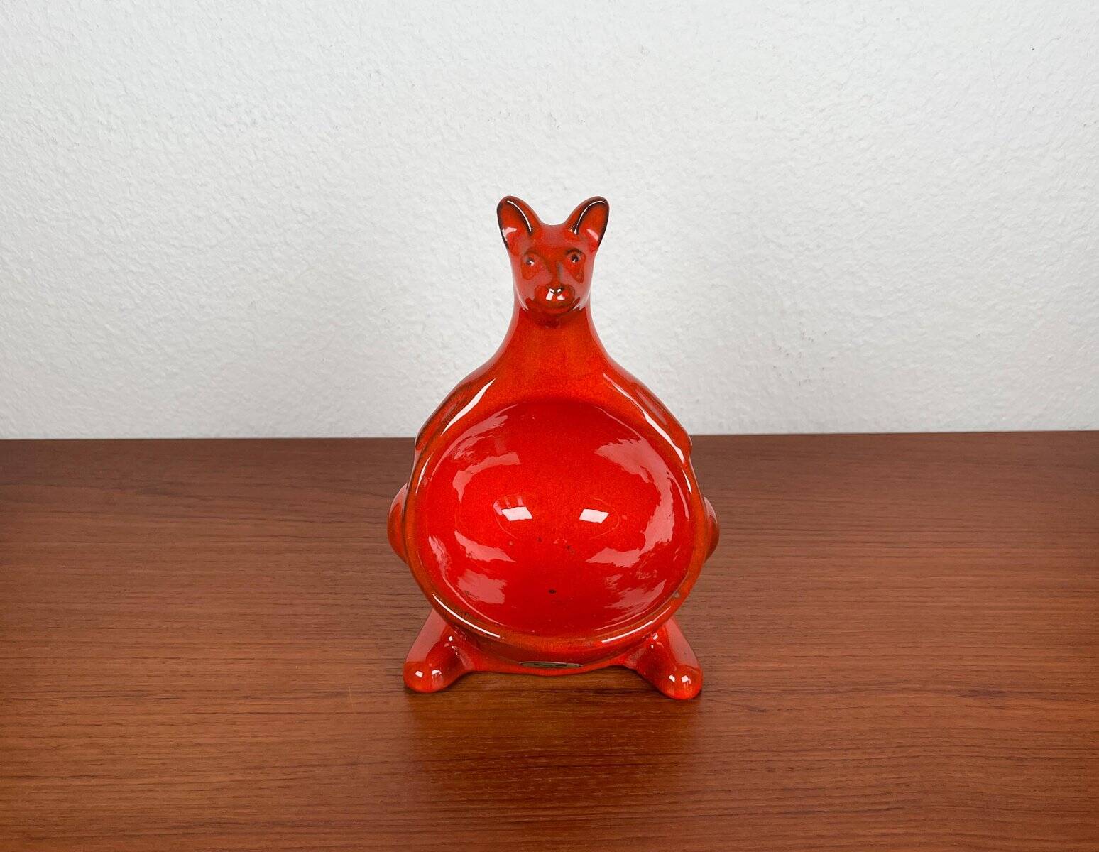 Vintage Bol Kangourou in WGP Ceramic by Pan Keramik, West Germany, 1970s