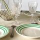 6 assiettes à dessert slave vintage
