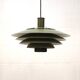 Unique green-coloured Nordic pendant lamp by Form Light model 52610, Denmark.