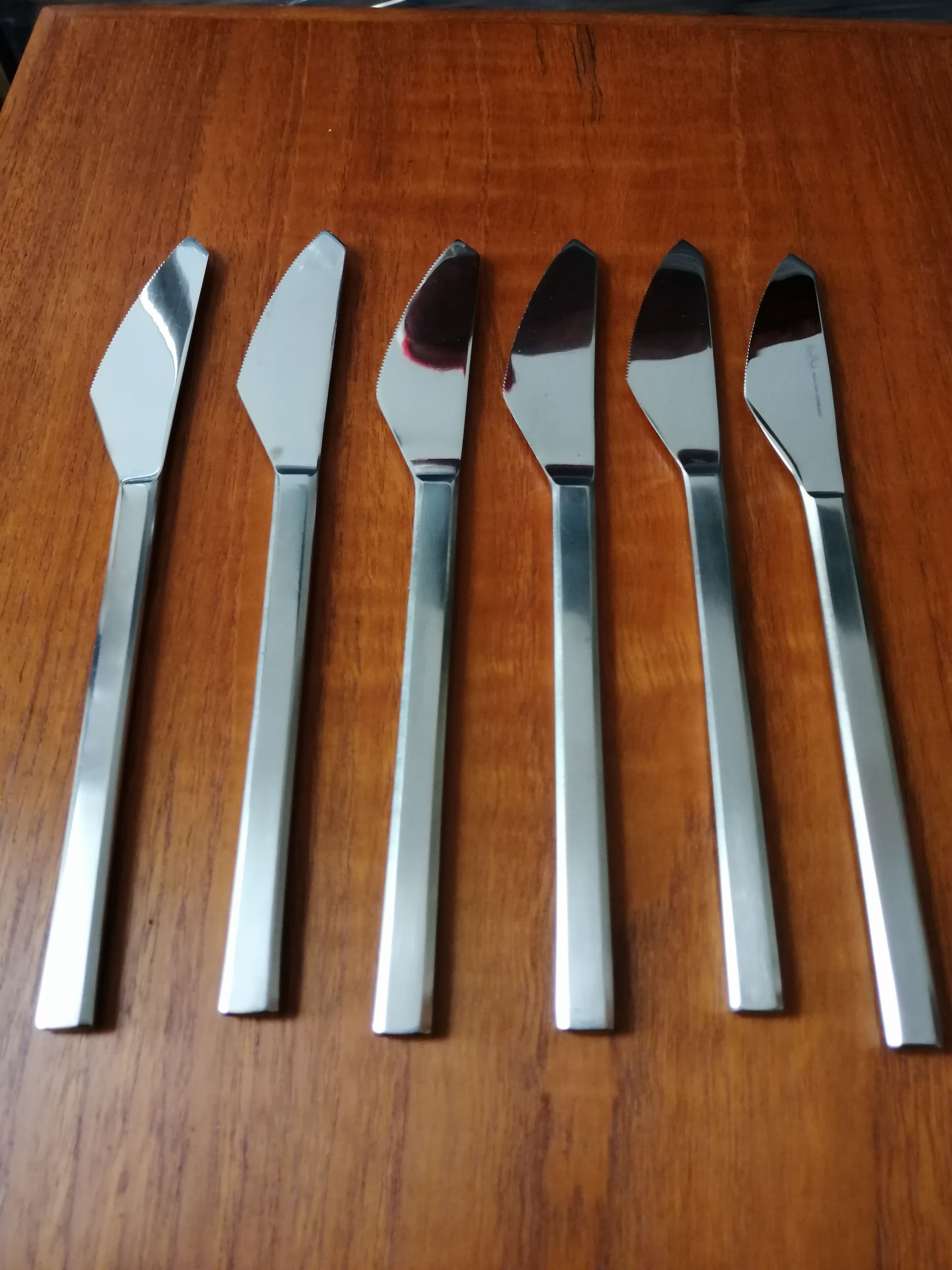 Kontur. Cutlery set 6 pers. Design Helmut Adler for Rosenthal 1954