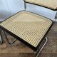 Pair of chairs B32 Marcel Breuer Bauhaus design made in Italy