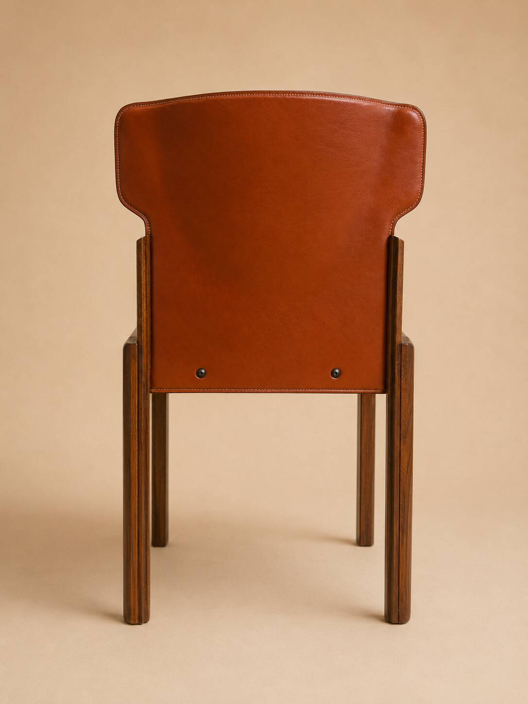 Set of 4 Paganini chairs by Luciano Frigerio, 1970s.