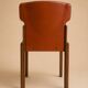 Set of 4 Paganini chairs by Luciano Frigerio, 1970s.
