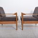 Pair of Scandinavian armchairs, dating from the 50s / 60s