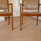 Paire de fauteuils années 50