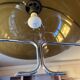 Vintage design suspension Space Age – smoked plexiglass & chrome – year