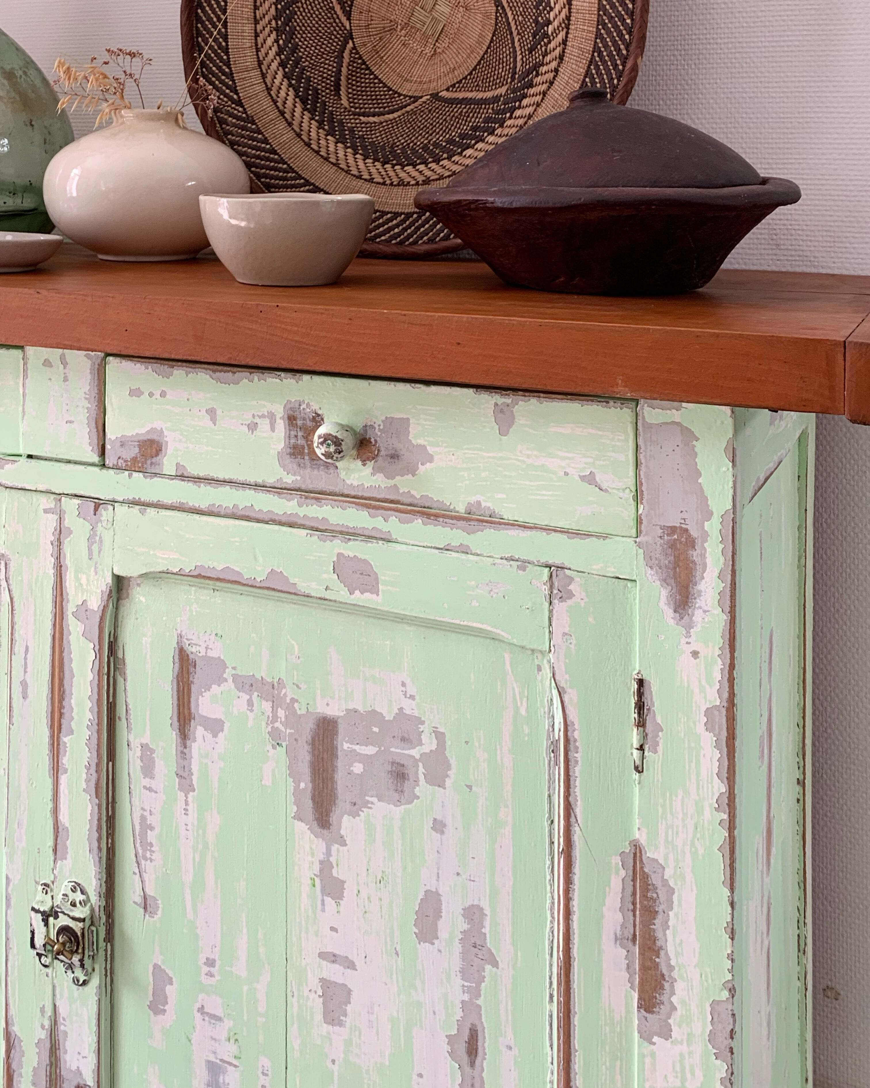 Patinated Parisian buffet