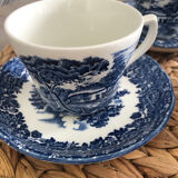 Set of 3 WH grindley&COL cups and saucers