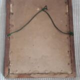 Old painting representing a horse