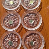 Vintage crystal coaster