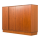 Armoire en teck danoise grande des années 1960.