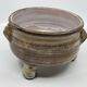 Jacques Pouchain tripod pocket emptier, Dieulefit workshop, French ceramics 1960