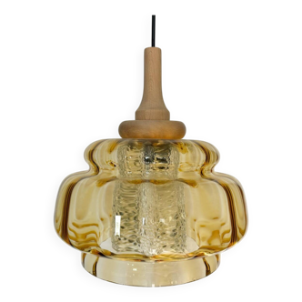 Suspension en verre, années 60-70