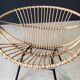 Mid-Century Modern Bamboo Lounge Chair, France, 1950s