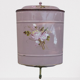 Ancient enamelled sheet metal fountain