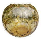 Amber ball vase