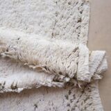 Vintage White Berber Rug - 318 x 180 cm