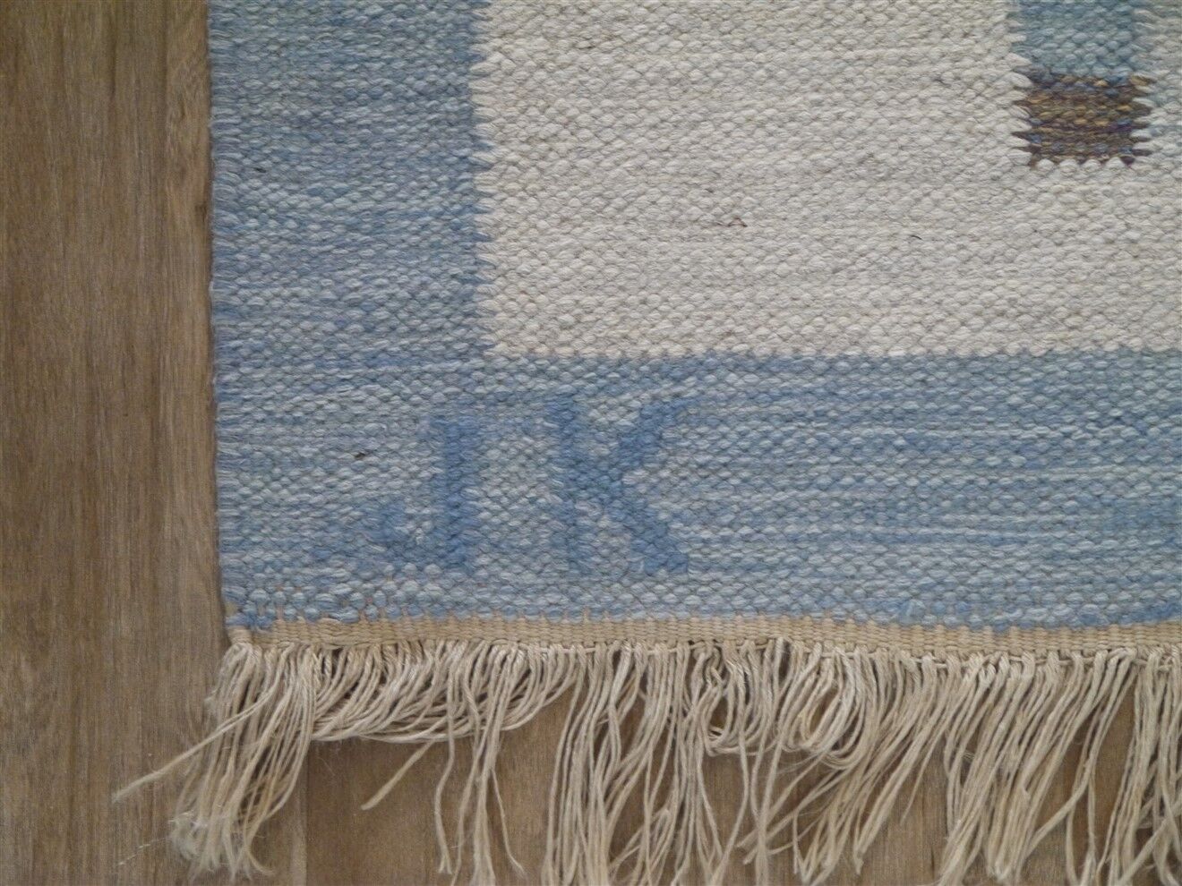 Tapis vintage "Rolakan" de Karin Jonson Suède 1960 225x151cm