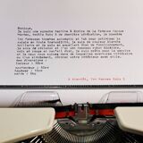 White s Baby Hermes typewriter