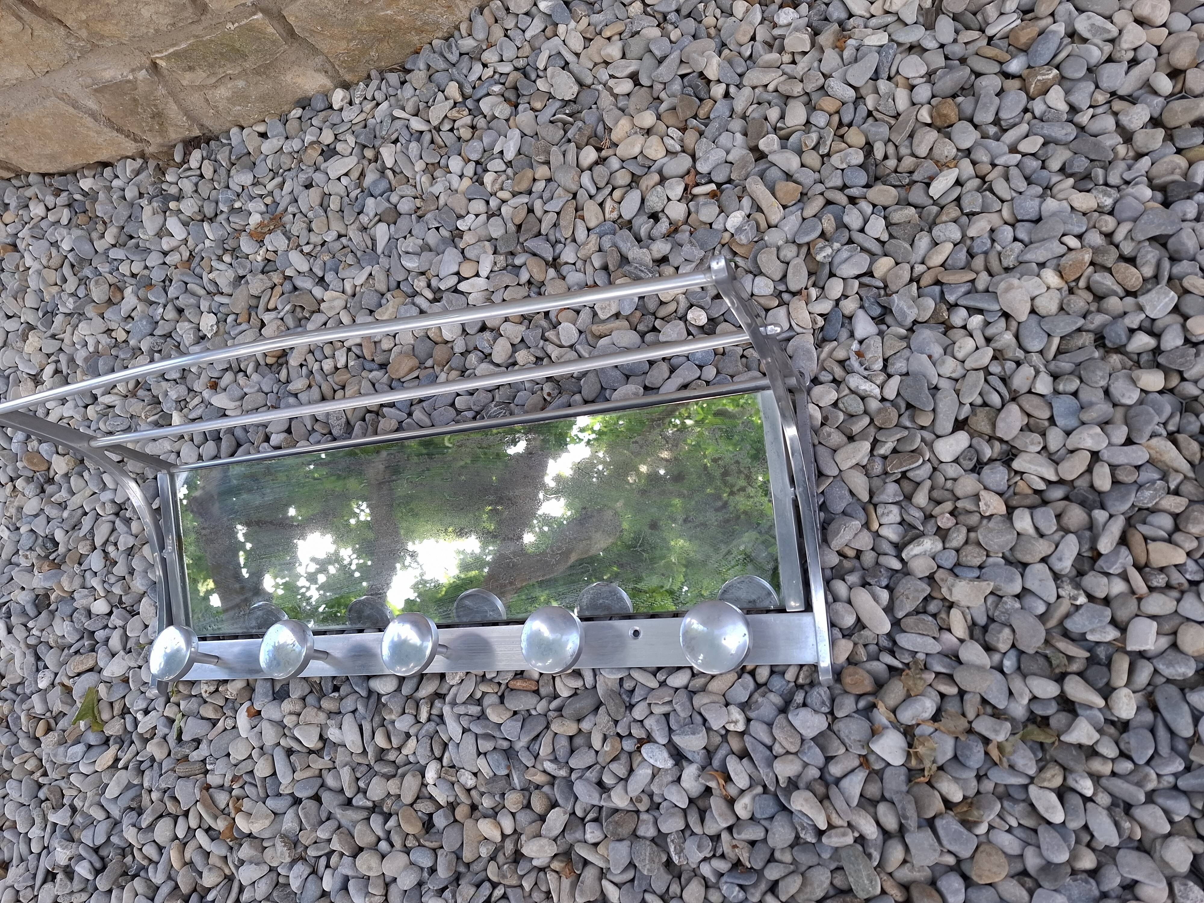 Vintage wall coat rack