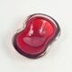 Murano glass Sommerso ashtrays from the mid-century by F. Poli for Seguso