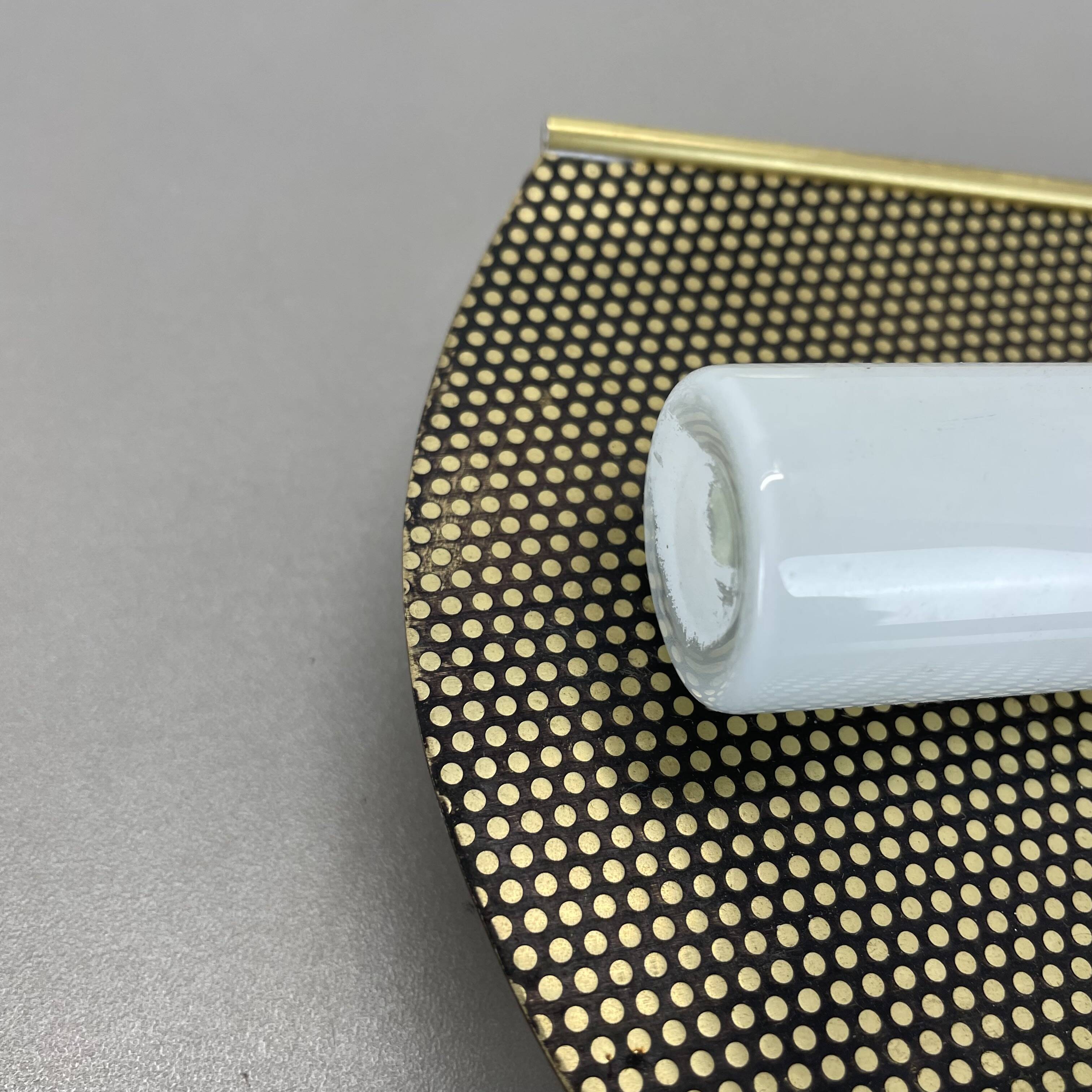 Set of 2 Large 37 cm Honeycomb Theatre Wall Light Elements, Germany, 1950s