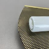 Set of 2 Large 37 cm Honeycomb Theatre Wall Light Elements, Germany, 1950s