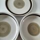 Set of three Niderviller plates, Chalet model, 1960s-70s.