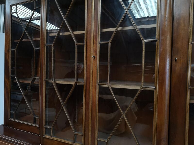 Library English secretary mahogany