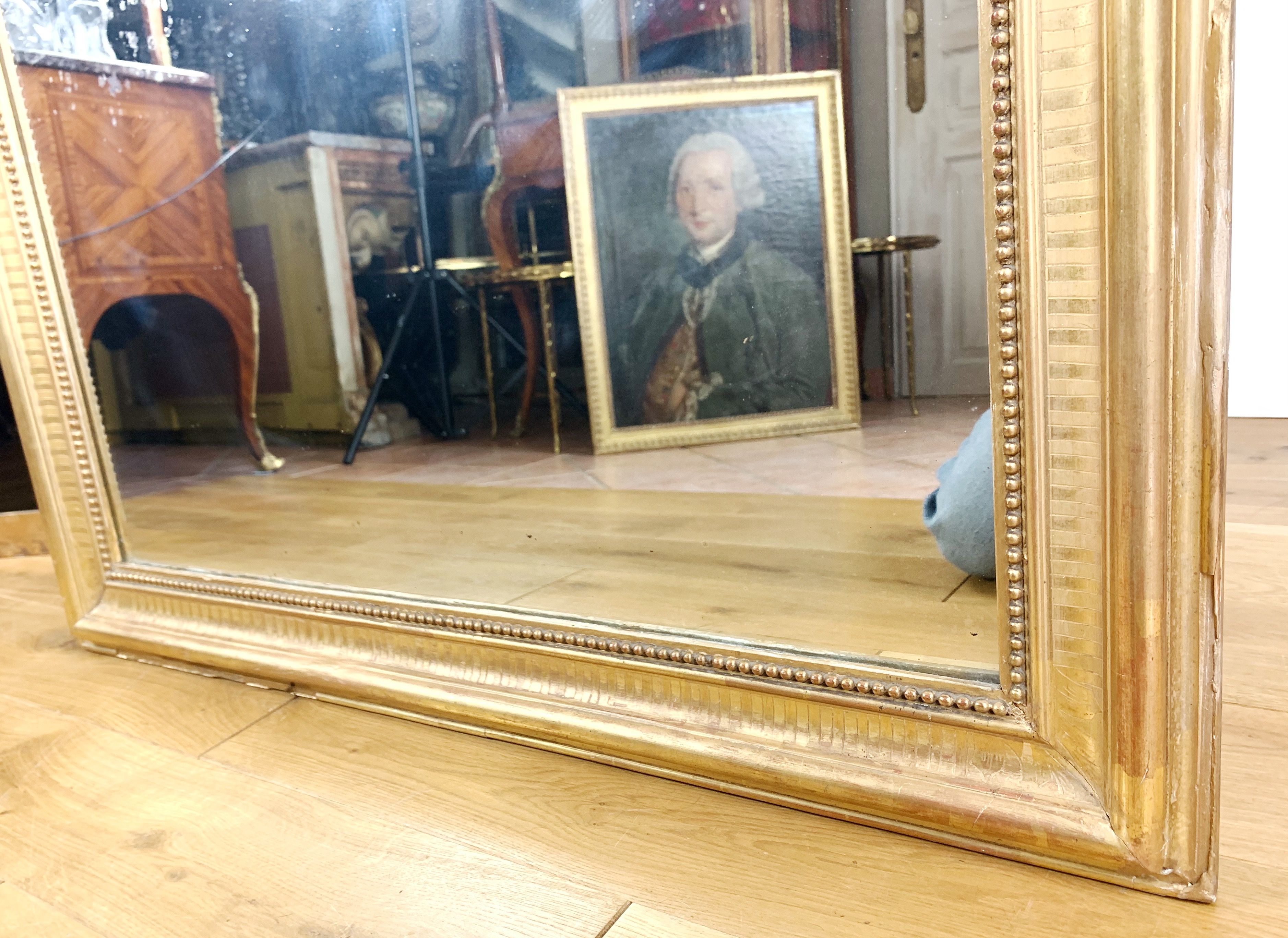 Chimney mirror Napoleon III - 147x99cm