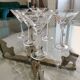 Censo crystal martini glasses, 1980s, set of 6