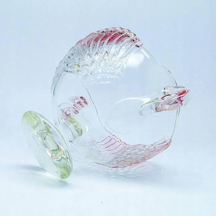 G3K platter in Art Nouveau style - swan
