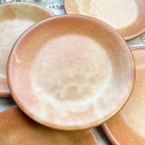 5 Assiettes Vintage en Grès Vallauris