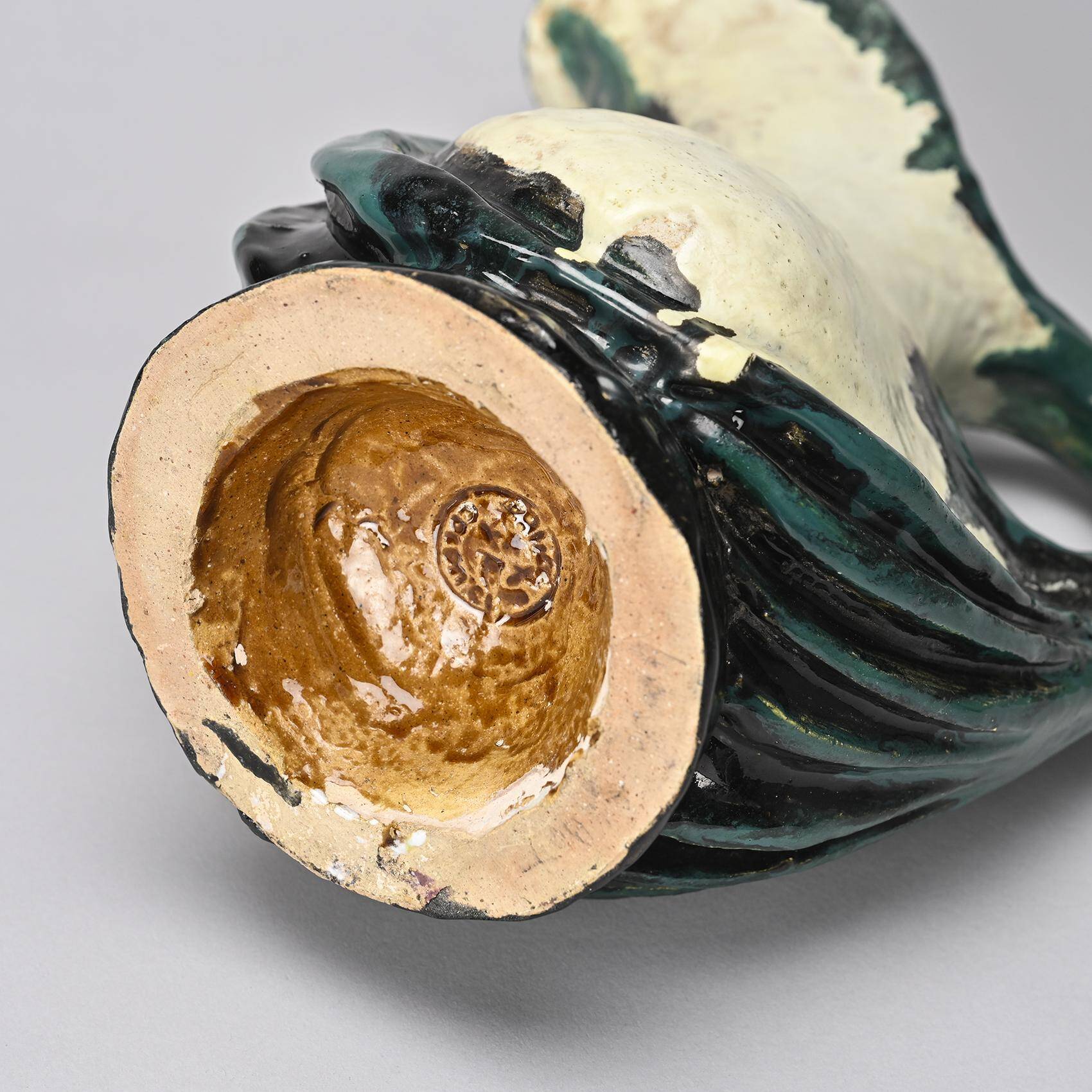 Hand-made pitcher by Alice Colonieu, circa 1965