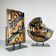 Geometric Glass Vases from Murano, Italy, 2000s, Set of 2