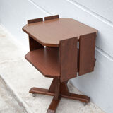 Vintage wood furniture, formica furniture, sofa end