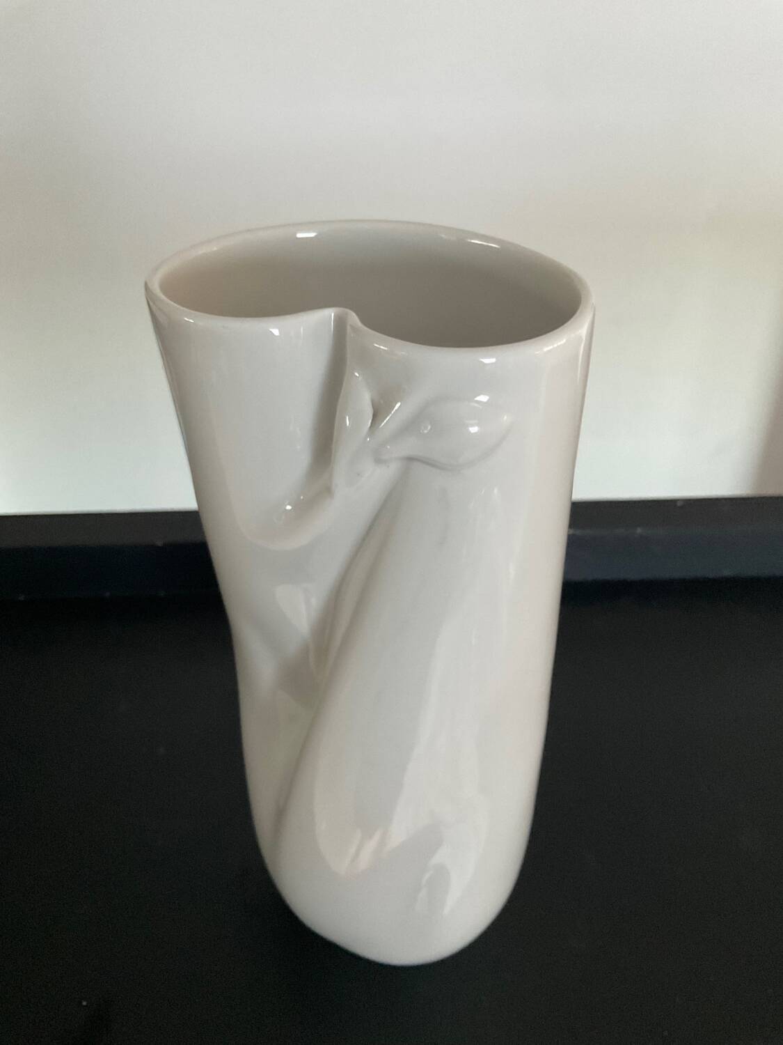 Ludwig Zepner vase for Meissen porcelain from the 60s